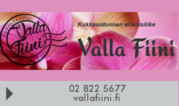 Kukkakauppa Valla Fiini logo